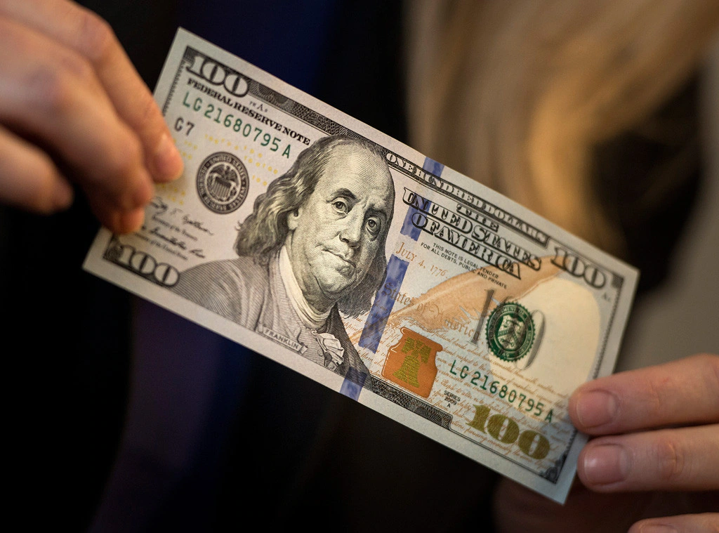$100