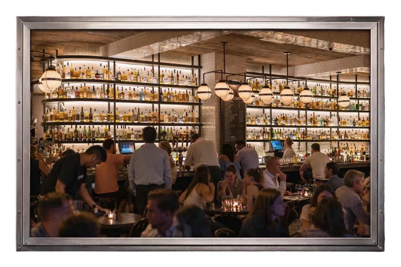 Busy Restaurant Subway