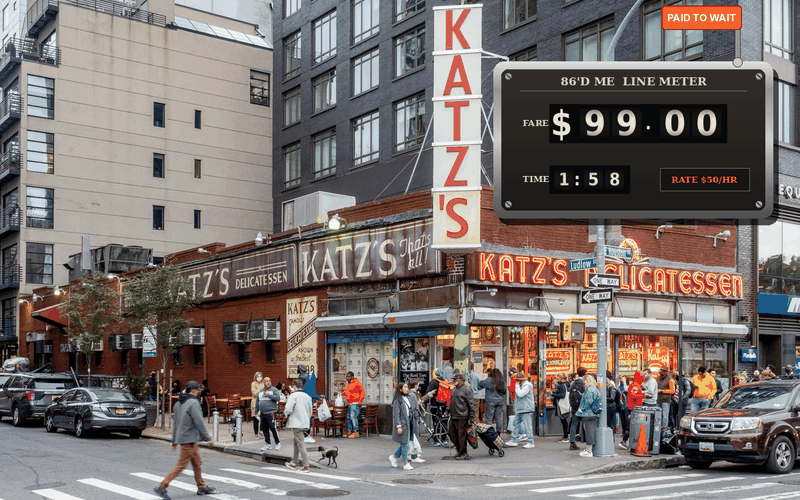 What the F*** Is a Line Waiter? How Much Is a New Yorker’s Time Worth?